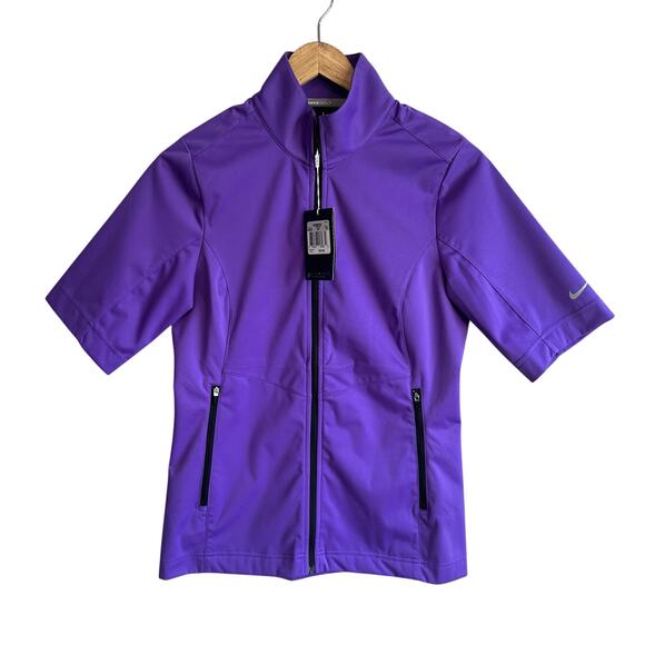 Nike Golf Women's Windshirt Storm Fit Purple XS 620044 - Picture 1 of 9